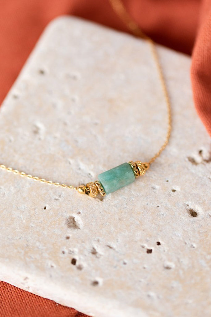 Layla Choker - Amazonite