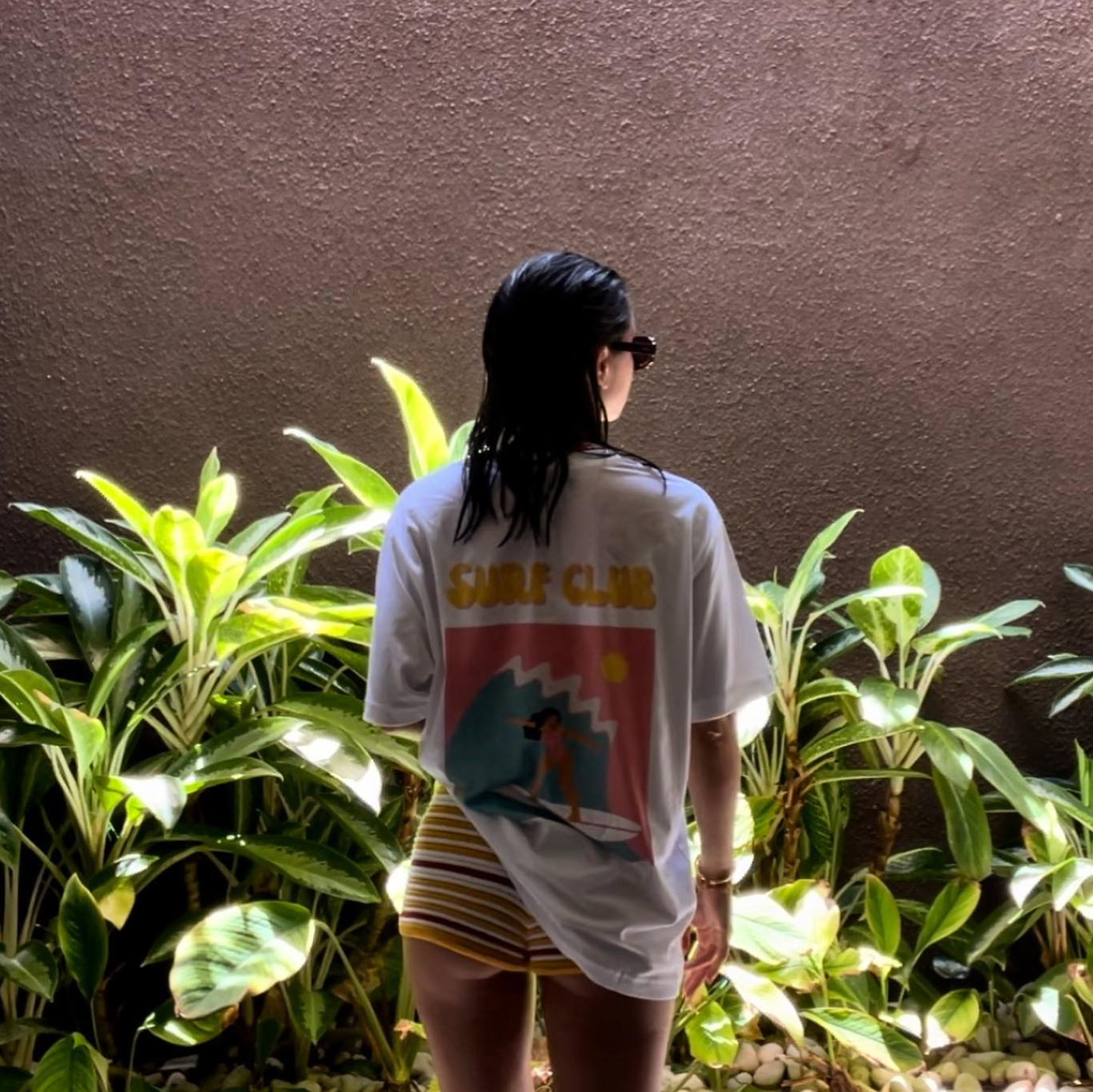 T-shirt oversized Surf Club