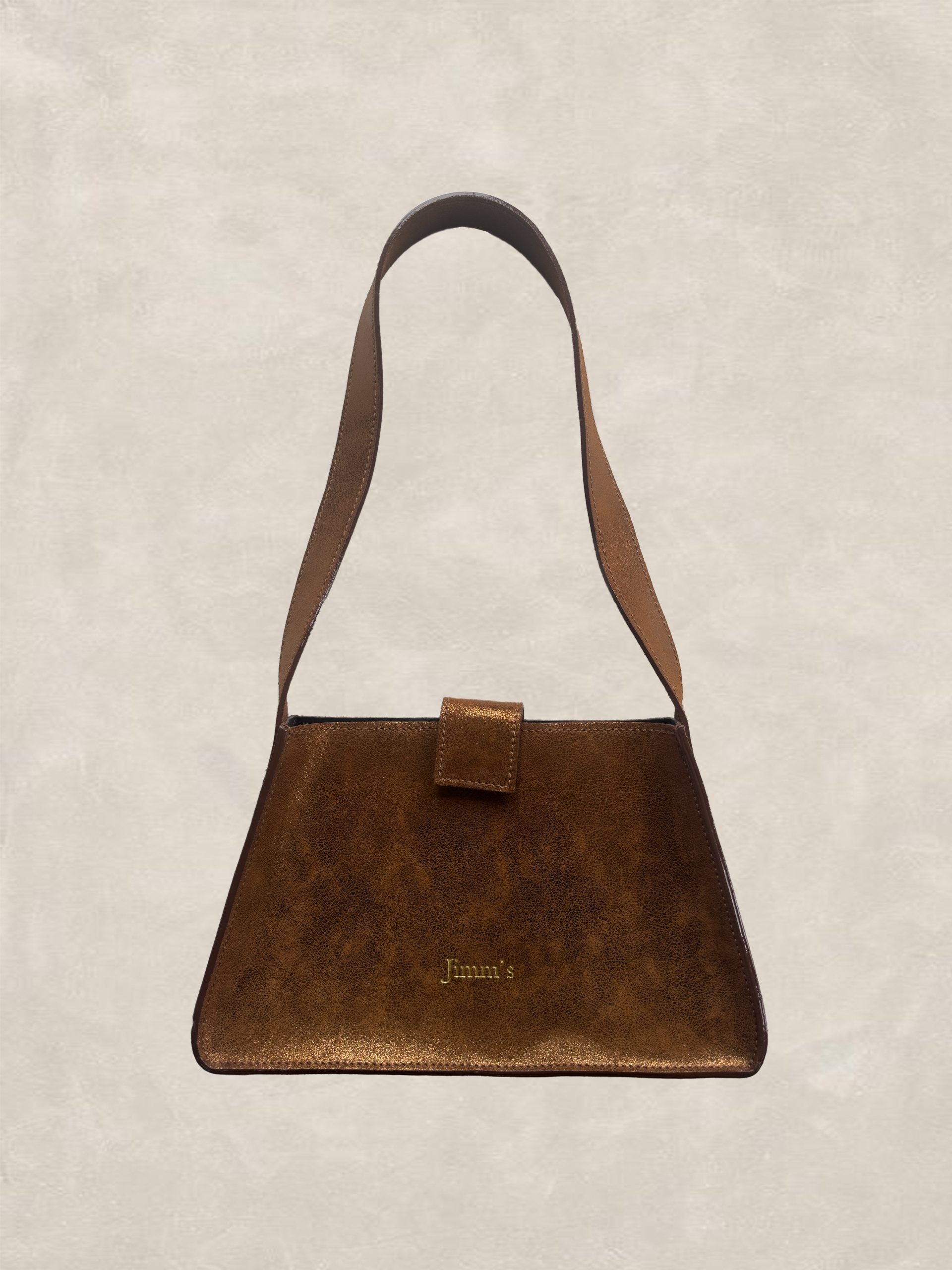 Sac Saskia Marron Paillettes