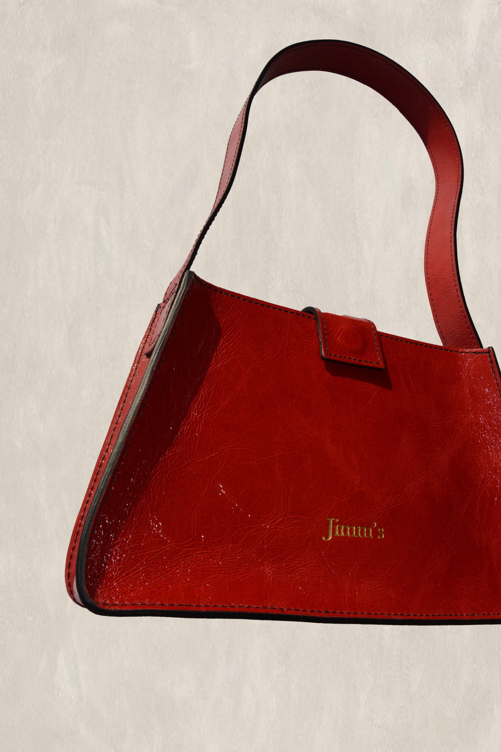 Sac Saskia Rouge Vernis